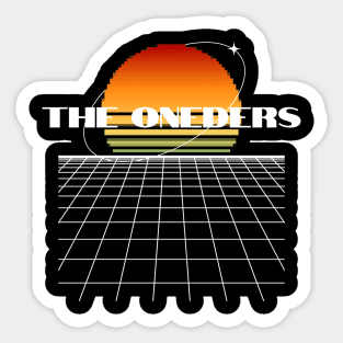 the oneders pixel Sticker